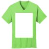 5.4 oz 100% Cotton V Neck T Shirt Thumbnail